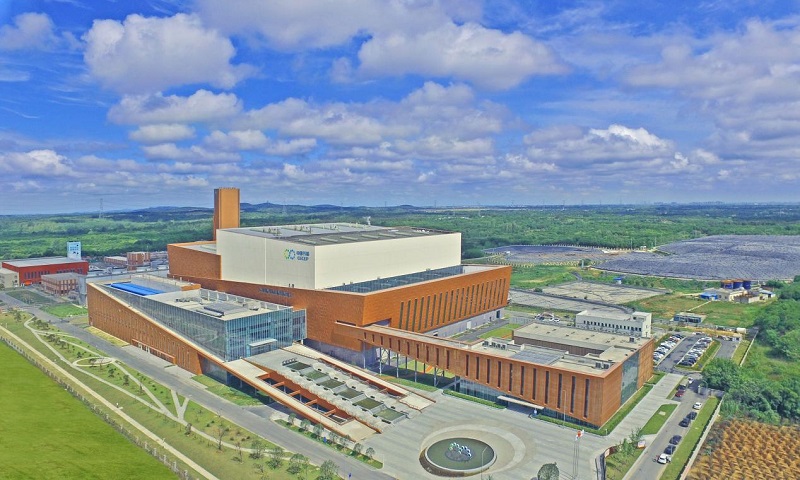 中国环保肥西县垃圾点火项目